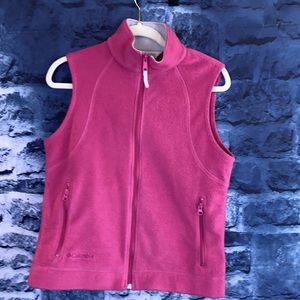 Columbia Full zip Fleece Vest